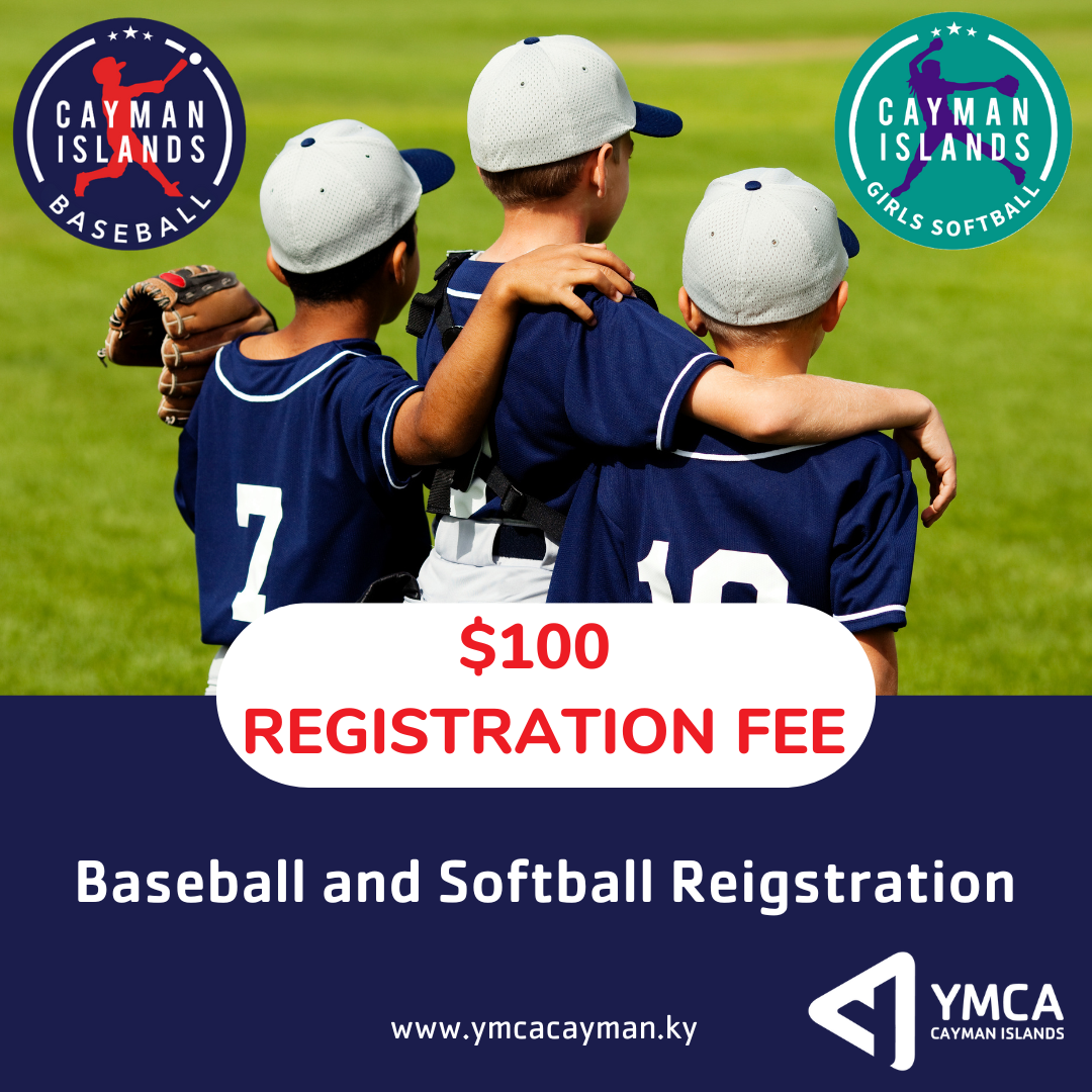 2025 Baseball / Softball Registration Fee YMCA of the Cayman Islands