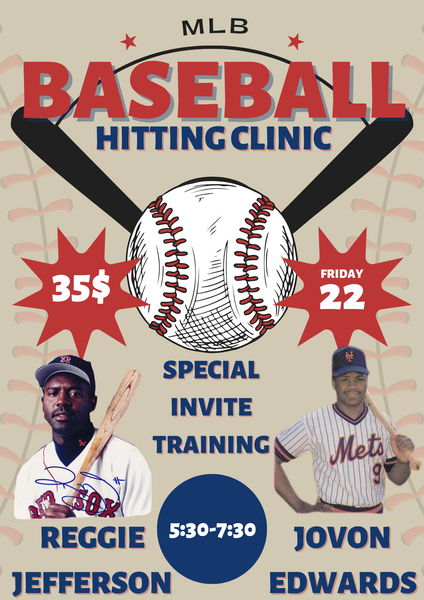 Breakout Session Hitting Clinic - Friday 5:30-7:30